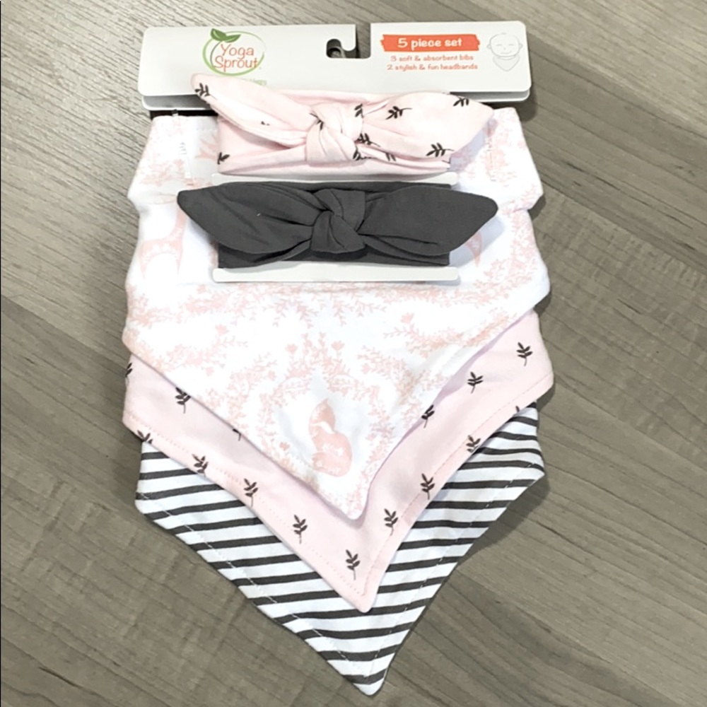 Yoga Sprout Headbands and Bibs